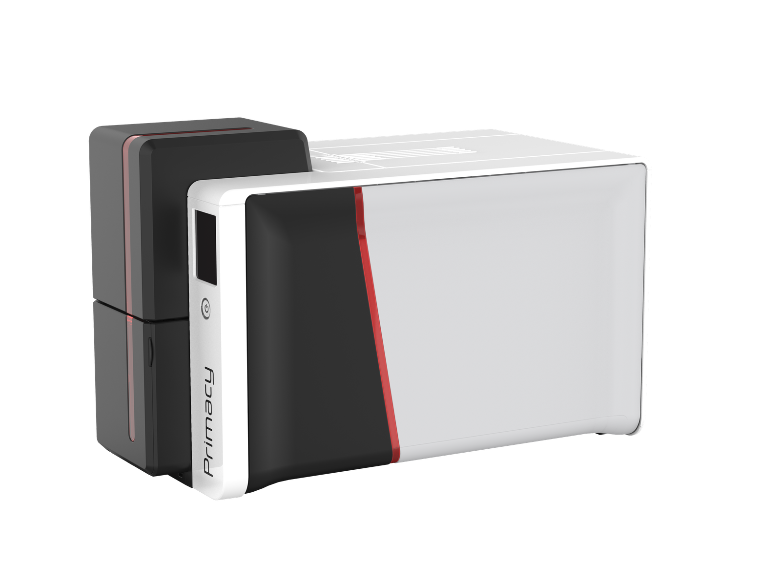 Evolis Primacy 2 — perspectiva traseira
